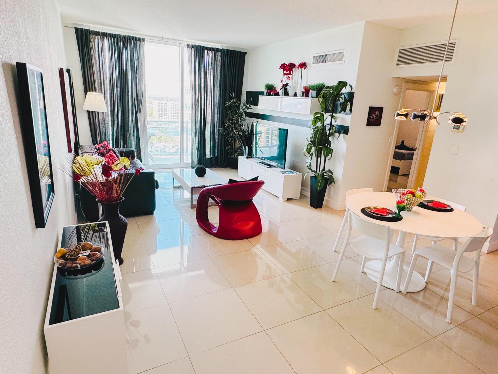 The Tides On Miami Hollywood Bay View Apartments 1B Kültér fotó